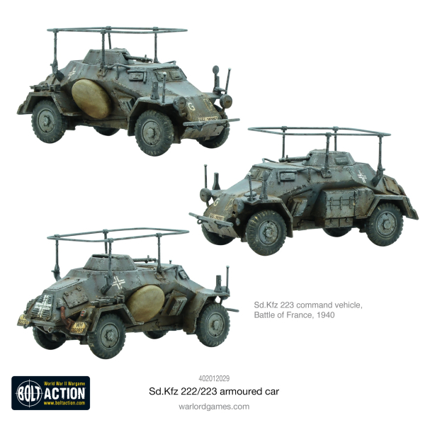 Bolt Action: Sd.Kfz 222/223
